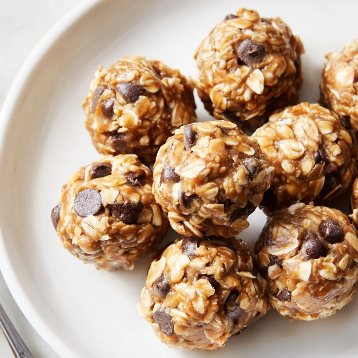 Nutty No-Bake Peanut Butter Energy Bites, perfect for quick, healthy snacking anytime.  