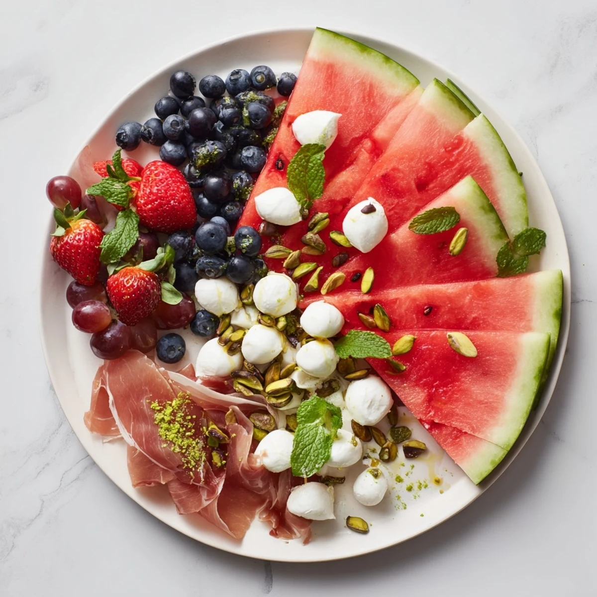 Watermelon Slice Charcuterie