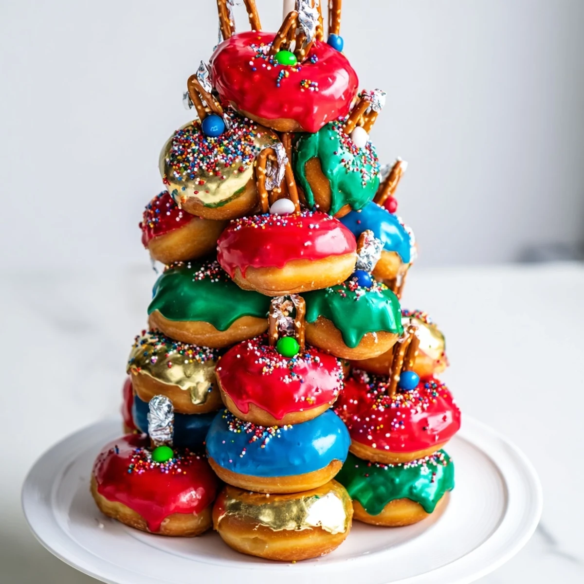 Donut Stack Christmas Ornament