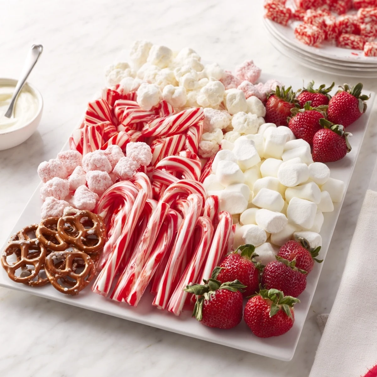 Red White Candy Stripe Treat
