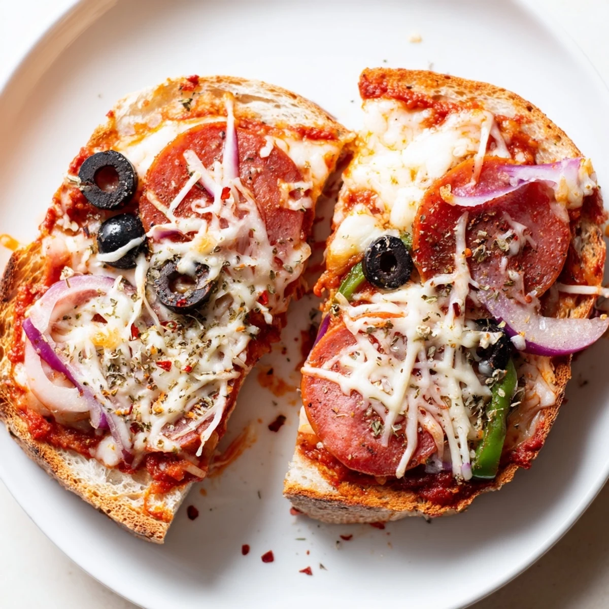 Pizza Toast Upgraded Layers