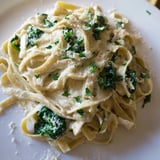 Creamy Spinach Fettuccine Alfredo