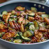Healthy Easy Zucchini Stir Fry