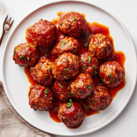 Slow Cooker BBQ Meatballs