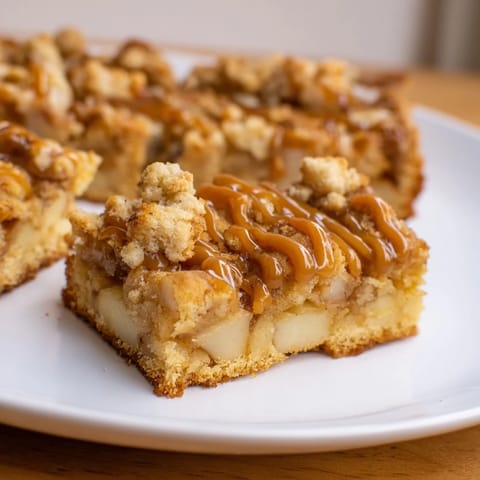 Caramel Apple Cookie Bars