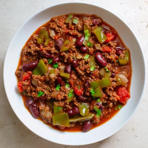 Quick Chili Canned Beans Diced