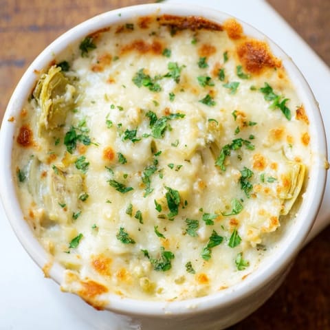 Baked Artichoke Dip Cream Cheese