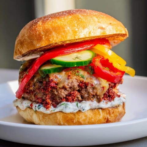 Fire & Ice Burger Bold Flavors