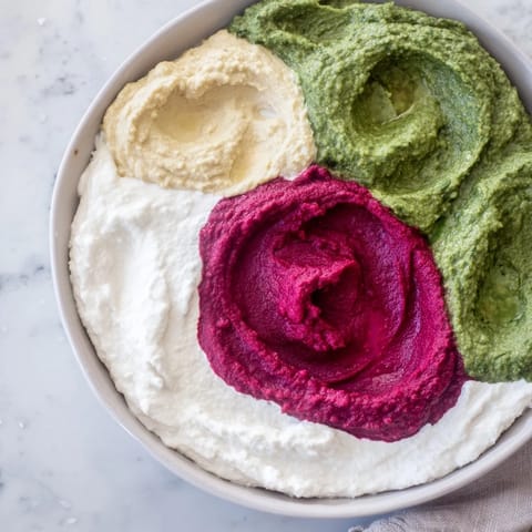 Marble Swirl Colorful Dips