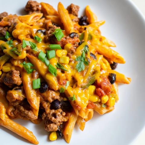 Cheesy Taco Pasta