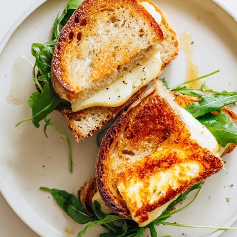 Crispy Halloumi Grilled Cheese #232