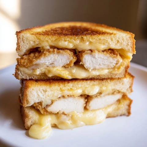Chicken Nugget Grilled Cheese