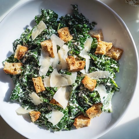 Kale Caesar Salad