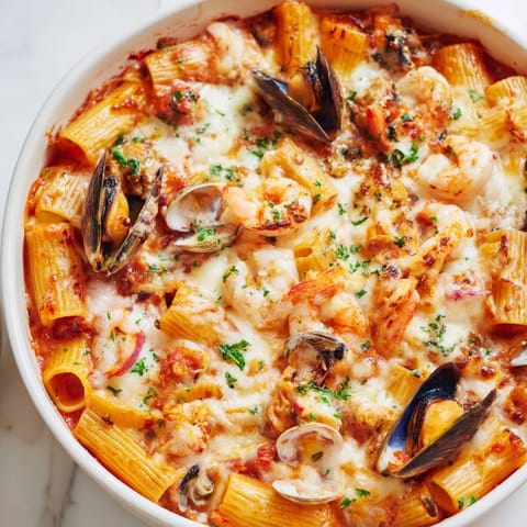 Seafood Pasta Bake