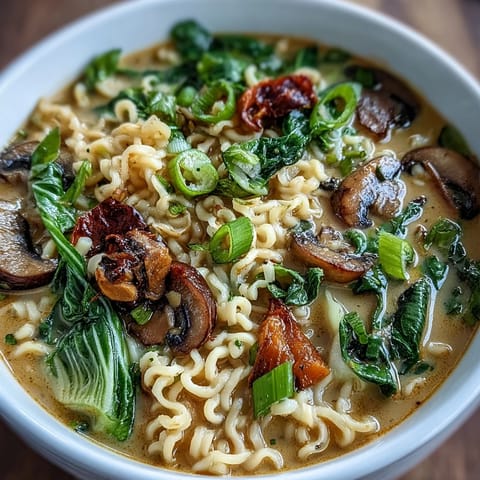 Vegan Coconut Curry Ramen