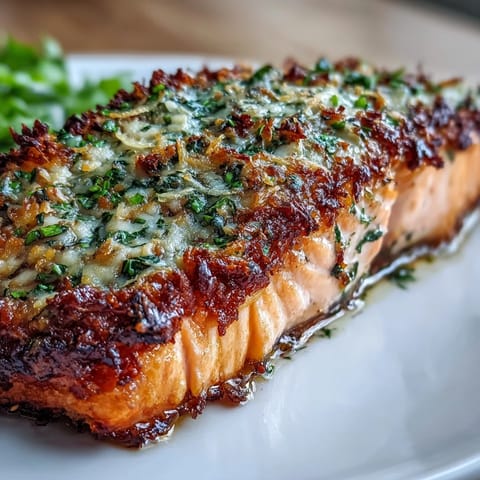 Keto Garlic Parmesan Salmon