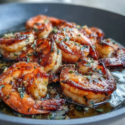 Easy healthy lemon garlic shrimp bowls with succulent sautéed shrimp, zesty lemon, and crisp vegetables for a quick nourishing meal.