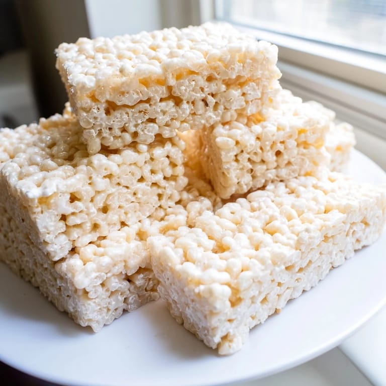 Deliciously sweet Classic Rice Krispie Treats, perfect for parties and snack time fun.