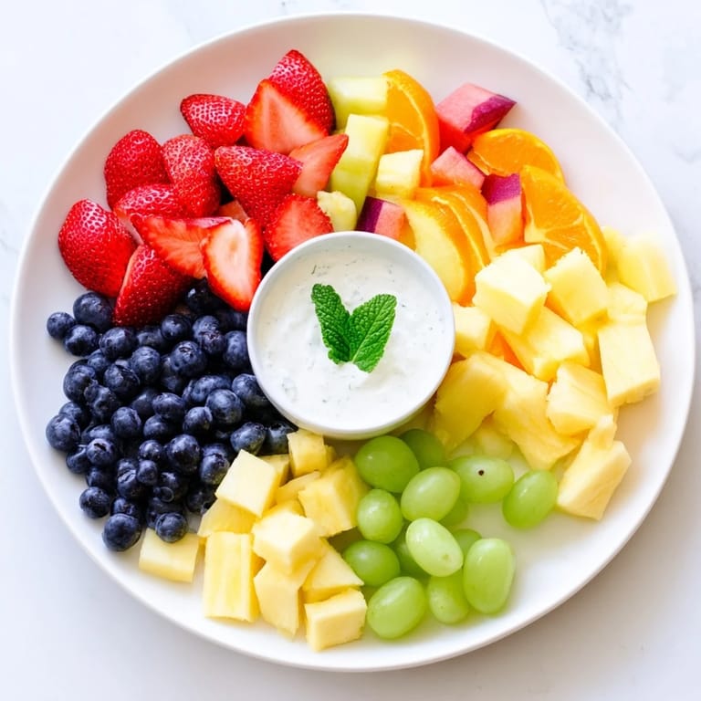 Delectable Beach Ball Fruit Platter: visually stunning arrangement of fresh, juicy fruits for a picnic.