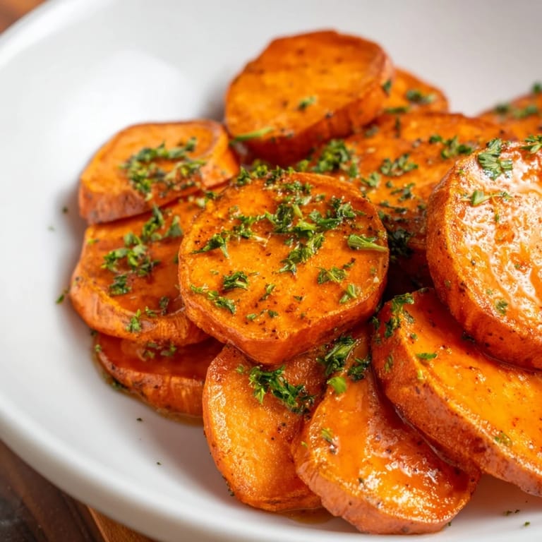 Crispy edges and vibrant spices on these flavorful Cajun roasted sweet potatoes, a delightful side dish.