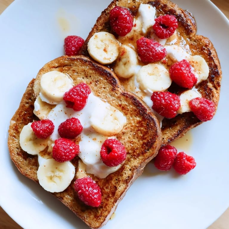 Fluffy and rich, this easy Protein French Toast recipe makes a healthy, high-protein meal.