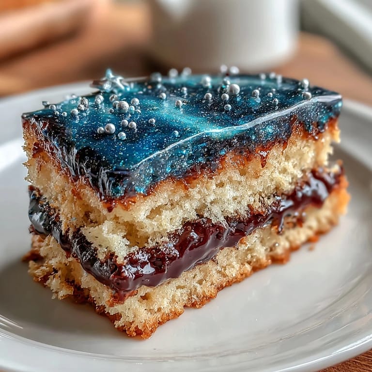 Stunning Pisces Zodiac Cake featuring moist vanilla layers and buttercream swirls in cosmic colors, finished with edible glitter for an enchanting, starry effect.