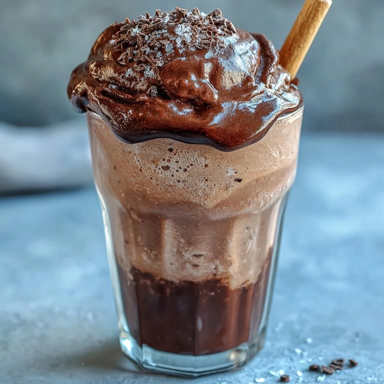 Coffee-kissed Vanilla Bean Frappuccino Fudge Pops featuring smooth fudge layers and a refreshing summer dessert.